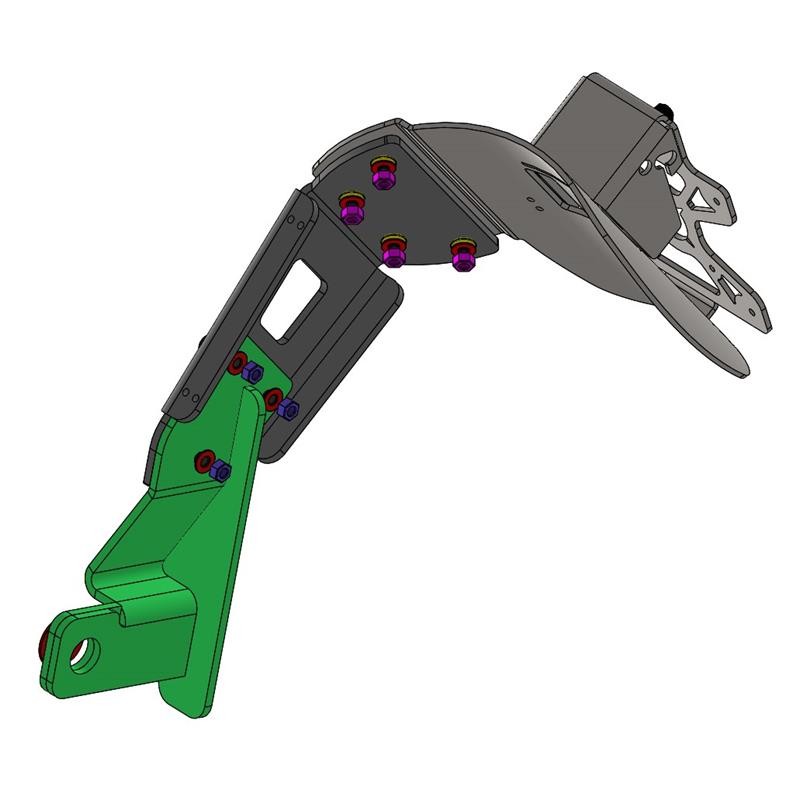 Support de plaque ras de roue Kawasaki Z900